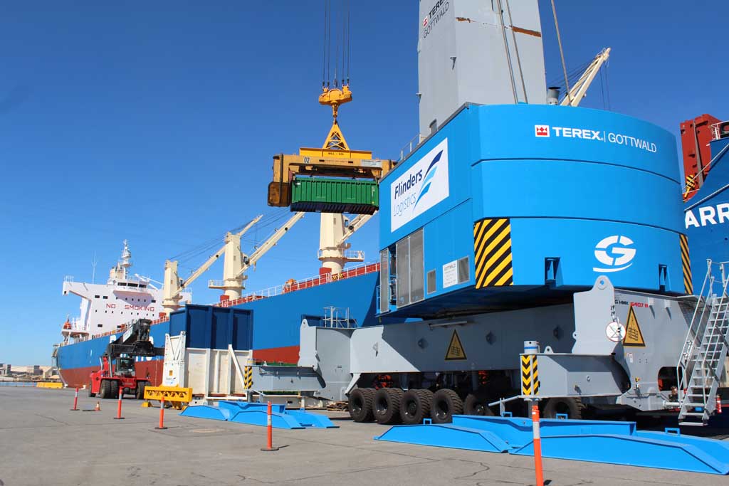 Flinders Logistics tips its containers to mineral sands