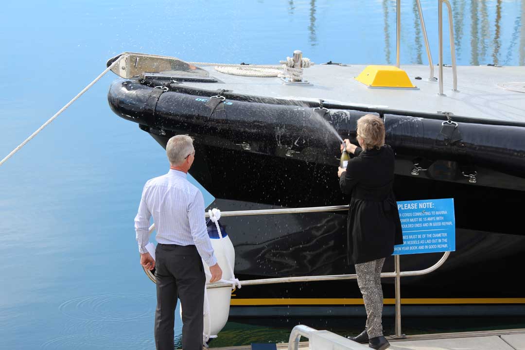 Flinders Ports launches the first of two new pilot boats