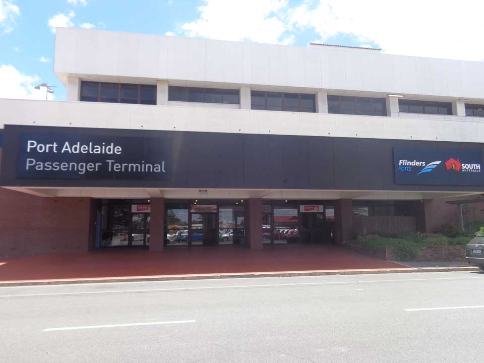 cruise ships port adelaide