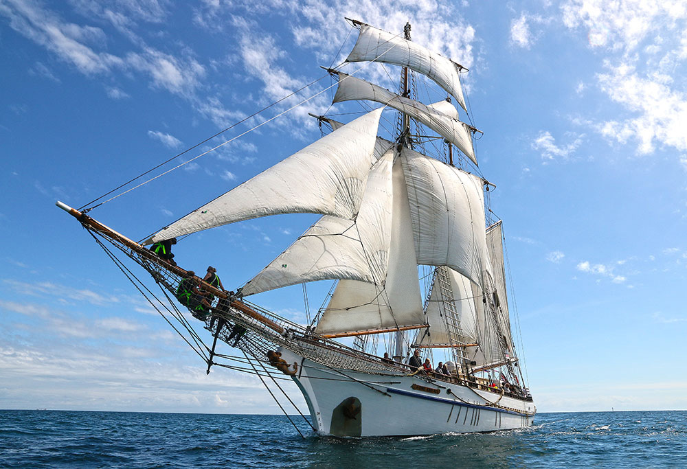Flinders Ports to sponsor young cadets to learn maritime skills on the One & All tall ship