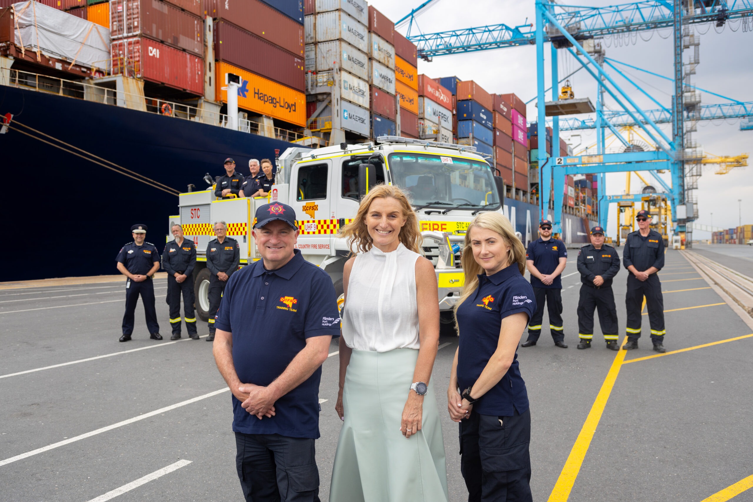 Flinders Port Holdings sponsorship of the CFS Volunteer Training Team